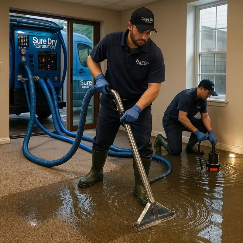 Water Extraction and Removal process in Winchendon, MA